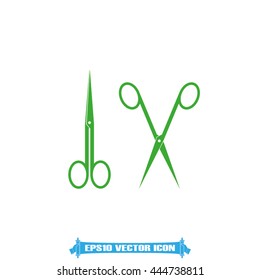 Scissors icon vector illustration eps10.