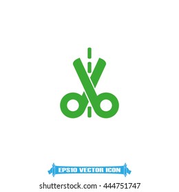 Scissors icon vector illustration eps10.