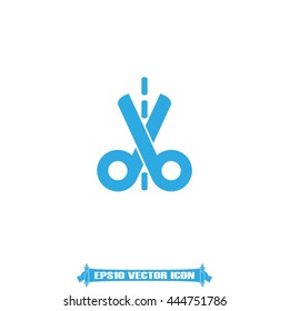 Scissors icon vector illustration eps10.