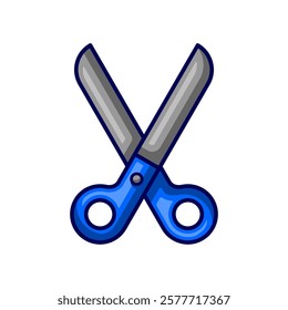 scissors icon vector illustration isolated on white background