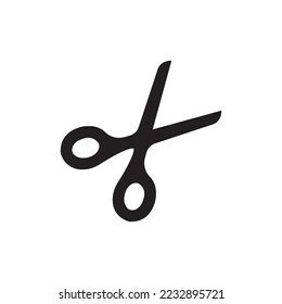 scissors icon vector illustration logo design