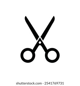 Estilo de Ilustración vectorial de icono de tijeras