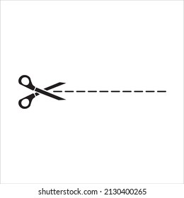 scissors icon vector illustration symbol