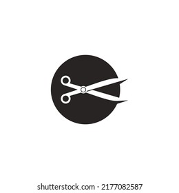 scissors icon. vector illustration symbol design.