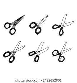 Scissors icon vector illustration symbol design
