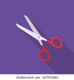 Scissors icon of vector illustration for web and mobile