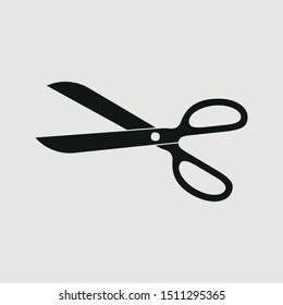 scissors icon vector sign symbol for design