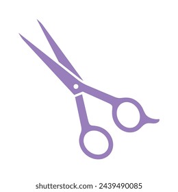 Scissors Icon Vector Template Illustration Trendy Design