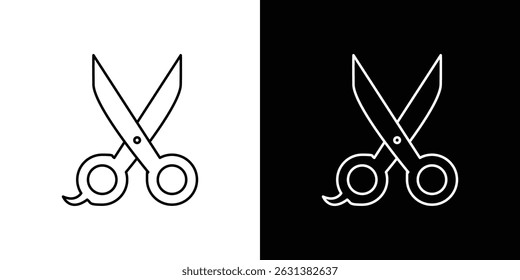 Scissors icon vector for web, computer and mobile apps