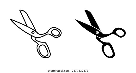 icono Tijeras, elemento de diseño web