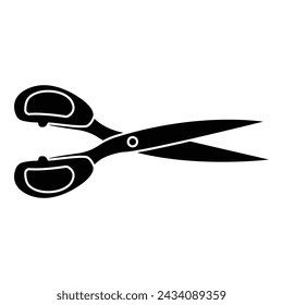 Scissors icon, web design element