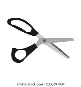 
scissors icon white background illustration