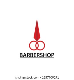 Scissors icon.modern design.vector illustration.barber.barber logo. barbershop. barbershop logo