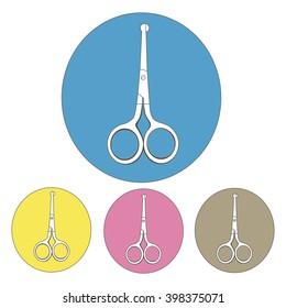 Scissors icons 