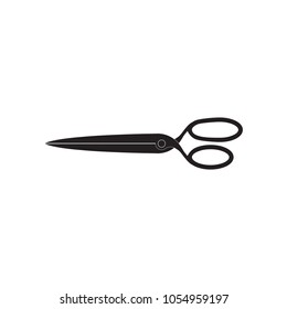 Scissors icons black.Web and mobile