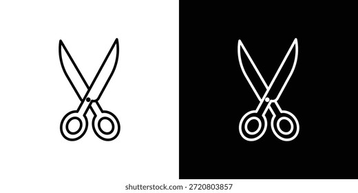 Scissors icons graphic design vector symbols. icon Eps10.