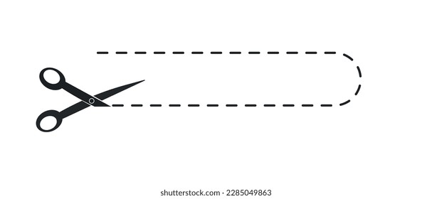Scissors icon.vector logo template idea concept.