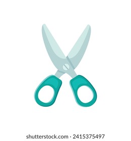 Scissors illustration icon. Vector design