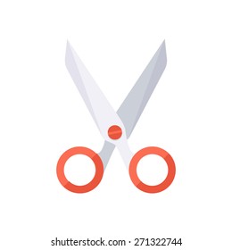 Scissors. Isolated icon pictogram. Eps 10 vector illustration.