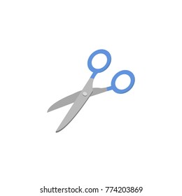 Scissors. Isolated icon pictogram. White background.