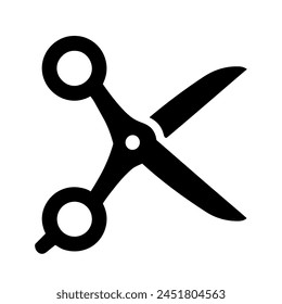 scissors isolated on white background	
