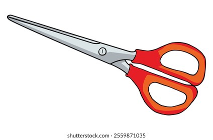 A scissors isolated on white background