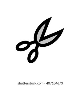 Scissors line icon. Pixel perfect fully editable vector icon suitable for websites, info graphics and print media.