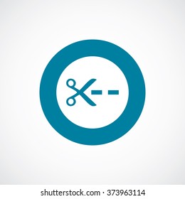 scissors line Icon Vector