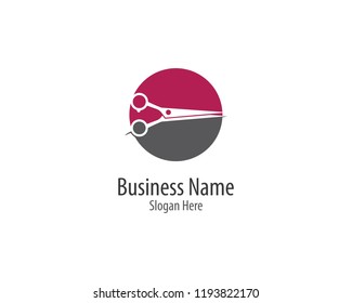 Scissors logo icon