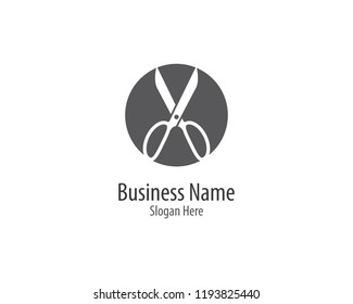 Scissors logo icon