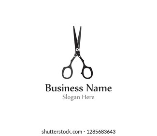 Scissors logo icon