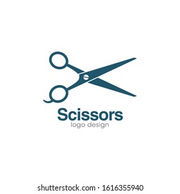 Scissors Logo and Icon Vector Template