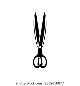 Scissors Logo, Shaver Vector, Simple Barber Shop Design, Icon, Background, Symbol, Template
