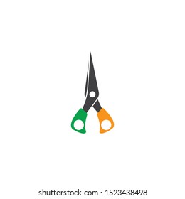 Scissors logo template vector icon design