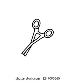 Scissors, medical icon. Element of anti aging outline icon for mobile concept and web apps. Thin line Scissors, medical icon can be used for web and mobile