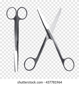 Scissors Transparent Background Stock Illustrations Images