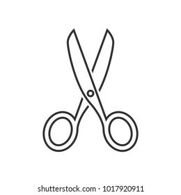 Scissors outline icon