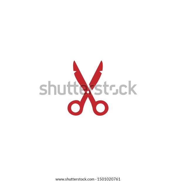 scissors, paper cutting\
illustrations, logo