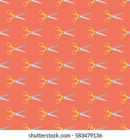 Scissors pattern vector illustration