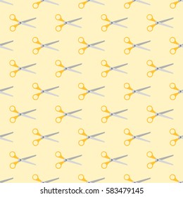 Scissors pattern vector illustration