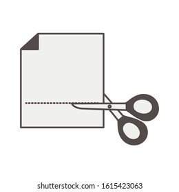 scissors school accessory isolated icon vector illustration design