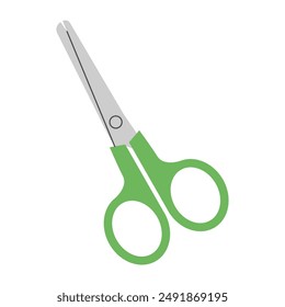 Scissors. School supplies. Vector illustration.