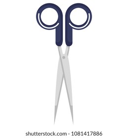 scissors school supply icon