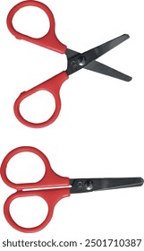 
Scissors set. Vector graphic file. Transparent