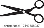 Scissors set vector on white background, Scissors, icon, cut, flat, illustration, sign, vector, paper, isolated, black, silhouette, red, steel, pictogram, tool, tailor, scissors