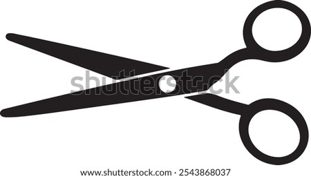 Scissors set vector on white background, Scissors, icon, cut, flat, illustration, sign, vector, paper, isolated, black, silhouette, red, steel, pictogram, tool, tailor, scissors