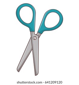 scissors sewing isolated icon