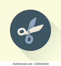 scissors sign, can be used for icons