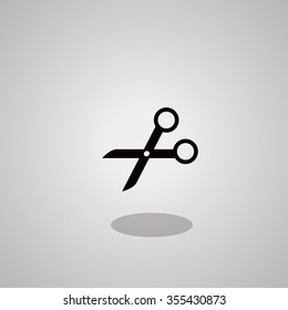 Scissors sign icon pictogram