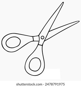 Scissors sign with isolated vesctor